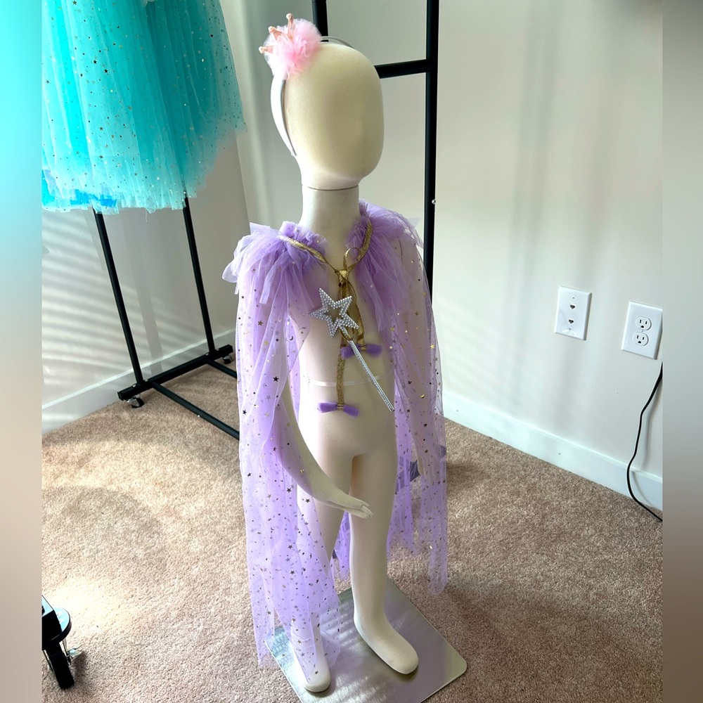 Halloween Purple Princess Costume 3 Pieces NWT